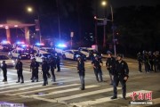 任丘约200名海军陆战队士兵进驻洛杉矶 开始执行警戒守卫任务