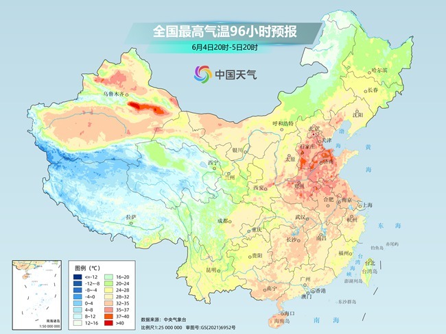 气温弹射起飞！河北、河南(⚽)、山东部分地区最高气温将超过38℃